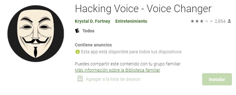 hacking voice